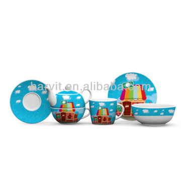 Porcelain Kids Breakfast Set